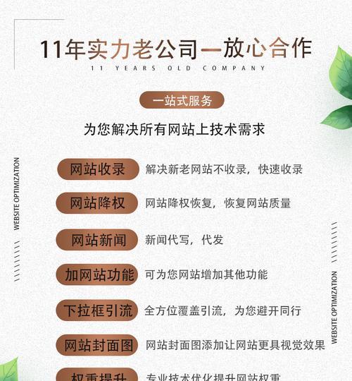 网站收录排名的重要性（从优化网站到提高排名）