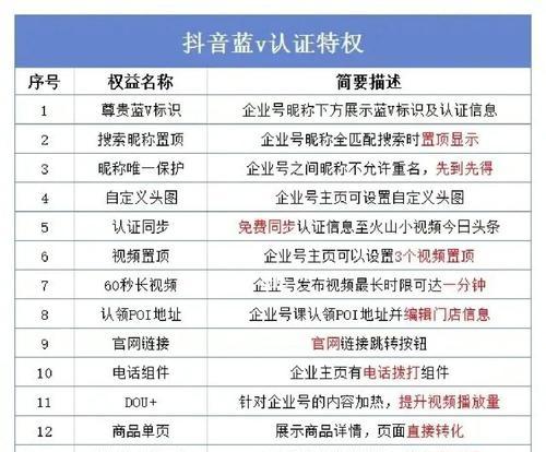 抖音蓝V认证申请流程及费用解析（了解抖音蓝V认证的申请流程和所需费用）