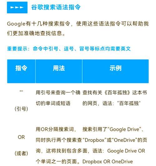如何使用搜索引擎搜索想要的信息？有哪些技巧和方法？