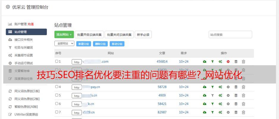有哪些有效的方法可以优化网站文章的排名？