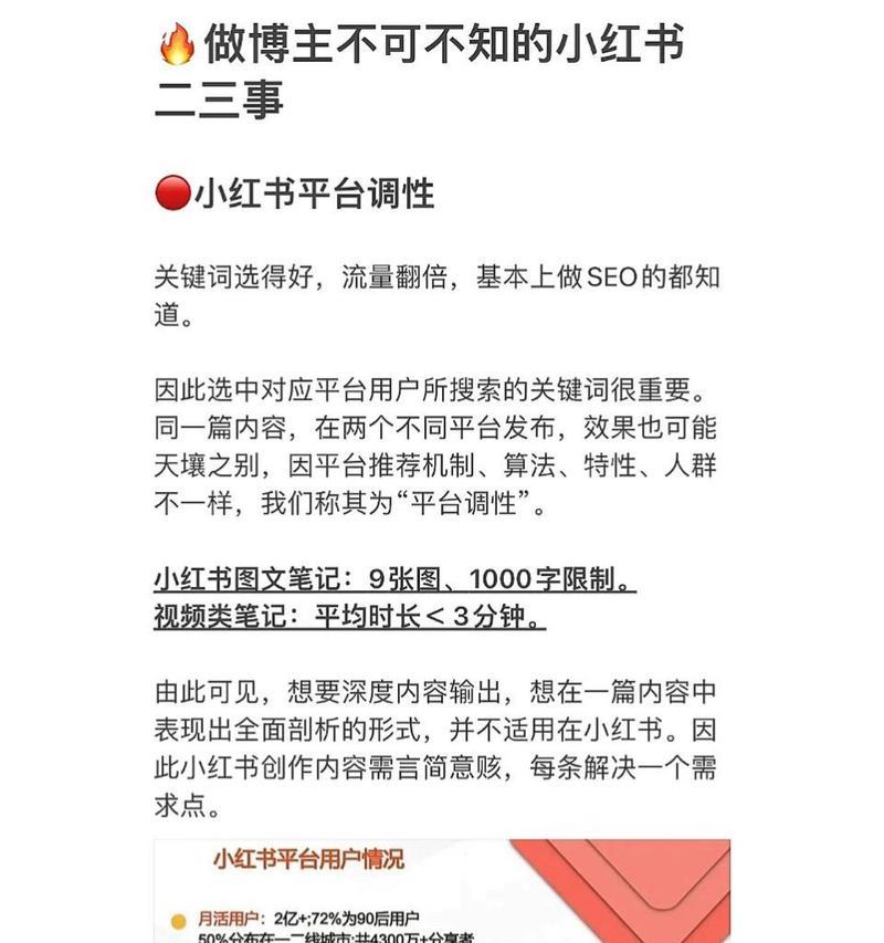 小红书发布内容时关键词如何选择？