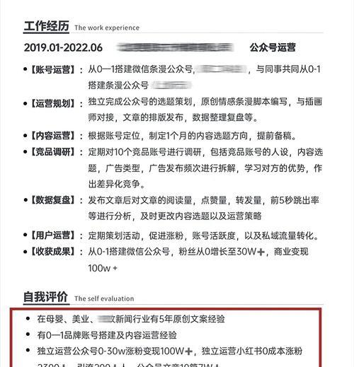 网站运营简历优化的技巧有哪些？