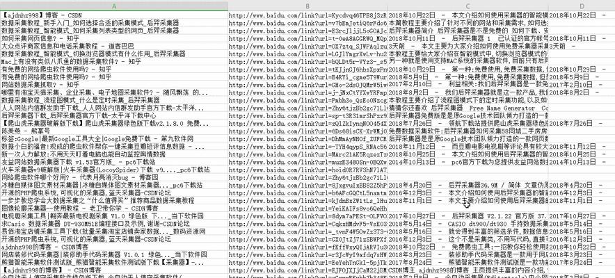 怎么批量采集关键词网站？有效工具和方法是什么？