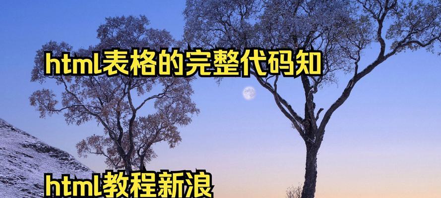 HTML表格常用代码有哪些？如何高效创建表格？