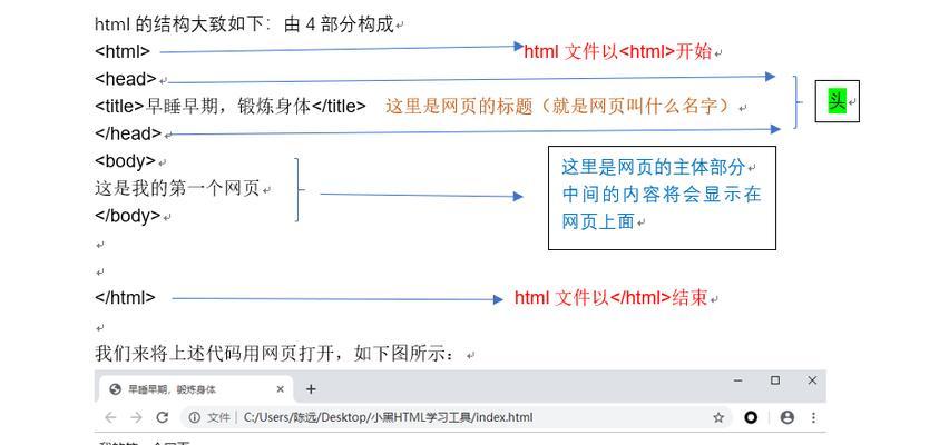 HTML文件结构标记有哪些？如何正确使用它们？
