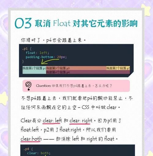 HTML清除浮动的方法有哪些？如何选择适合的清除浮动技术？